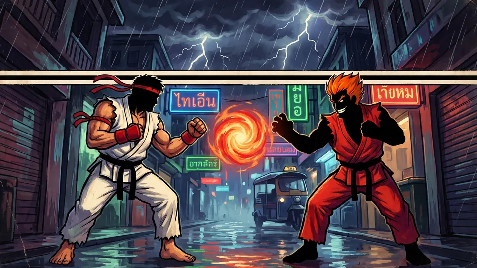 ภาพหน้าแรกของเกม SOI FIGHTUU